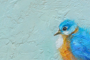 Bluebird by Sally Adams |   Closeup View of Artwork 