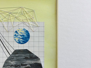 Original art for sale at UGallery.com | Blue by John Gardner | $375 | mixed media artwork | 10' h x 10' w | photo 4