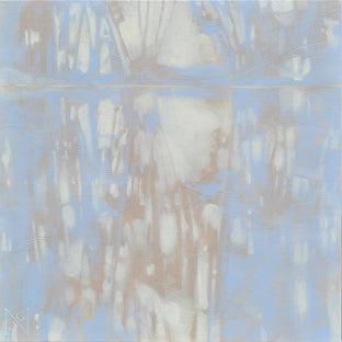 Original art for sale at UGallery.com | Blue Echo by Natalie George | $1,650 | mixed media artwork | 30' h x 30' w | photo 1