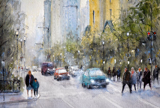 Blue Kind of Day by Judy Mudd |  Artwork Main Image 