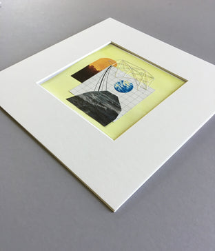 Original art for sale at UGallery.com | Blue by John Gardner | $375 | mixed media artwork | 10' h x 10' w | photo 2