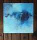 Original art for sale at UGallery.com | Blue Timbre by Karen Hansen | $2,100 | acrylic painting | 24' h x 24' w | thumbnail 3