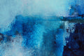 Original art for sale at UGallery.com | Blue Timbre by Karen Hansen | $2,100 | acrylic painting | 24' h x 24' w | thumbnail 4