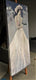 Original art for sale at UGallery.com | Blushing Woman with Bird by Mary Pratt | $2,525 | oil painting | 48' h x 24' w | thumbnail 2