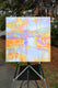 Original art for sale at UGallery.com | Boardwalk Bridge by Natalie George | $1,650 | mixed media artwork | 24' h x 24' w | thumbnail 3