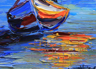 Original art for sale at UGallery.com | Time Standing Still by Lisa Elley | $350 | oil painting | 10' h x 8' w | photo 4