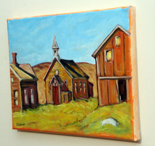 Original art for sale at UGallery.com | Bodie, California by Doug Cosbie | $250 | oil painting | 8' h x 10' w | photo 2