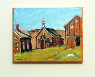 Original art for sale at UGallery.com | Bodie, California by Doug Cosbie | $250 | oil painting | 8' h x 10' w | photo 4