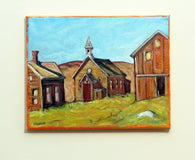 Original art for sale at UGallery.com | Bodie, California by Doug Cosbie | $250 | oil painting | 8' h x 10' w | thumbnail 4