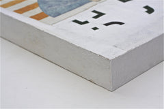 Original art for sale at UGallery.com | Bowl and Cipher by David Felix | $800 | mixed media artwork | 17' h x 14' w | thumbnail 2