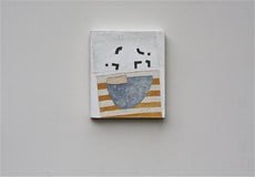 Original art for sale at UGallery.com | Bowl and Cipher by David Felix | $800 | mixed media artwork | 17' h x 14' w | thumbnail 3