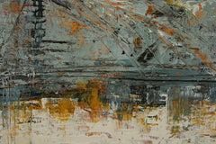 Original art for sale at UGallery.com | Boxing on the Block All Night by Patricia Oblack | $1,700 | acrylic painting | 24' h x 24' w | thumbnail 4