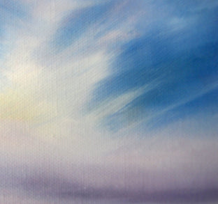Breezy Beach Walk by Nancy Hughes Miller |   Closeup View of Artwork 