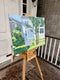 Original art for sale at UGallery.com | Across the Street by Brian McCarty | $600 | oil painting | 18' h x 24' w | thumbnail 2