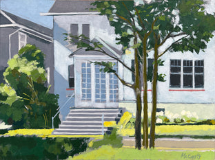 Original art for sale at UGallery.com | Across the Street by Brian McCarty | $600 | oil painting | 18' h x 24' w | photo 1