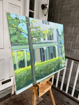 Front Porch by Brian McCarty |  Side View of Artwork 