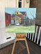 Original art for sale at UGallery.com | House and Barn by Brian McCarty | $700 | oil painting | 20' h x 24' w | thumbnail 3