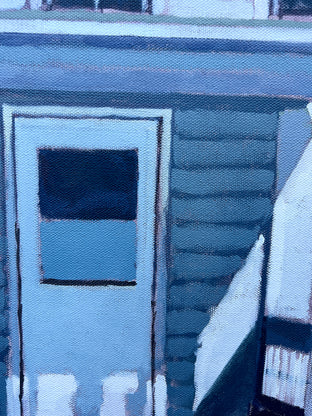 Original art for sale at UGallery.com | House in Snow by Brian McCarty | $550 | oil painting | 20' h x 24' w | photo 4