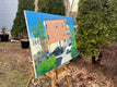 Original art for sale at UGallery.com | Side Street by Brian McCarty | $875 | oil painting | 22' h x 28' w | thumbnail 2