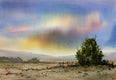 Original art for sale at UGallery.com | Bright Sunny Day by Posey Gaines | $600 | watercolor painting | 14' h x 20' w | thumbnail 1