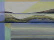 Original art for sale at UGallery.com | New Horizons by Brit J Oie | $1,850 | mixed media artwork | 29' h x 39' w | thumbnail 1