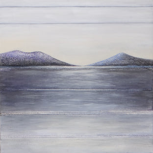 Original art for sale at UGallery.com | In the Stillness by Brit J Oie | $950 | mixed media artwork | 24' h x 24' w | photo 1