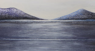 Original art for sale at UGallery.com | In the Stillness by Brit J Oie | $950 | mixed media artwork | 24' h x 24' w | photo 4