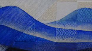 Original art for sale at UGallery.com | Morning Glory by Brit J Oie | $950 | mixed media artwork | 24' h x 24' w | photo 4
