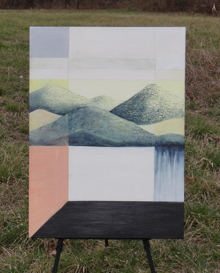 Morning Light by Brit J Oie |  Side View of Artwork 
