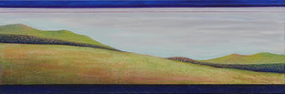 Original art for sale at UGallery.com | Over the Hills by Brit J Oie | $850 | mixed media artwork | 12' h x 36' w | photo 1