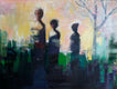 Original art for sale at UGallery.com | Following Closely Behind by Gena Brodie Robbins | $4,200 | oil painting | 36' h x 48' w | thumbnail 1
