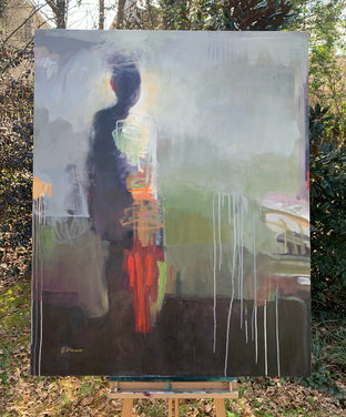 Original art for sale at UGallery.com | Inner Strength by Gena Brodie Robbins | $5,800 | acrylic painting | 60' h x 48' w | photo 3