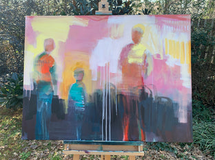 The Unforgettable Day by Gena Brodie Robbins |   Closeup View of Artwork 