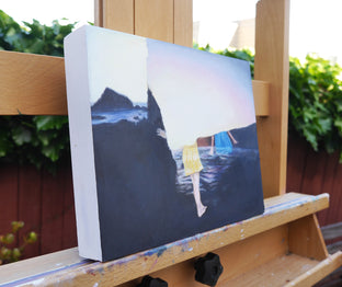 Quiet Weather by Kristen Brown |  Side View of Artwork 