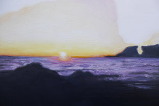 Original art for sale at UGallery.com | Quiet Weather II by Kristen Brown | $425 | oil painting | 8' h x 10' w | photo 4