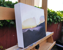 Original art for sale at UGallery.com | Quiet Weather II by Kristen Brown | $425 | oil painting | 8' h x 10' w | thumbnail 2