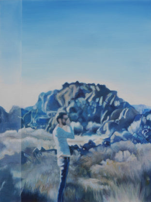 Original art for sale at UGallery.com | In Earlier by Kristen Brown | $2,075 | oil painting | 40' h x 30' w | photo 1