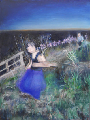 Original art for sale at UGallery.com | Re-enactments by Kristen Brown | $575 | oil painting | 12' h x 9' w | photo 1