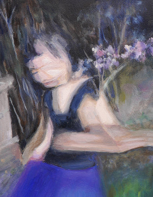 Original art for sale at UGallery.com | Re-enactments by Kristen Brown | $575 | oil painting | 12' h x 9' w | photo 4