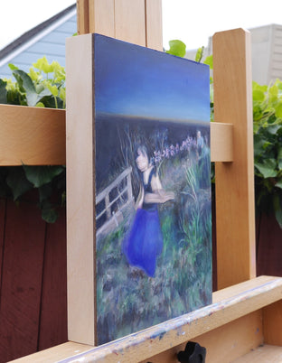 Original art for sale at UGallery.com | Re-enactments by Kristen Brown | $575 | oil painting | 12' h x 9' w | photo 2