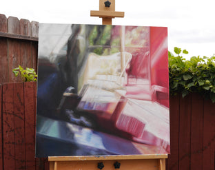 Original art for sale at UGallery.com | Unknown Situations by Kristen Brown | $1,700 | oil painting | 30' h x 30' w | photo 3