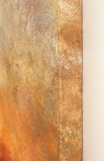 Between Then and Now by Karen Hansen |  Side View of Artwork 