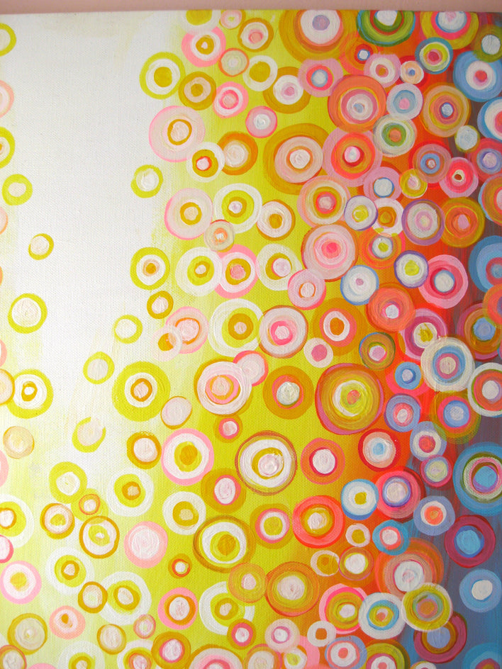 Sun Bubbles by Natasha Tayles |  Closeup View of Artwork 