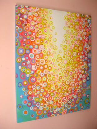 Original art for sale at UGallery.com | Sun Bubbles by Natasha Tayles | $575 | acrylic painting | 24' h x 18' w | photo 2