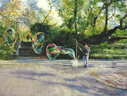 Early Autumn Shadows and Bubbles by Onelio Marrero | Artwork Main Image
