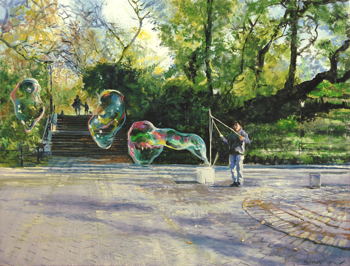 Early Autumn Shadows and Bubbles by Onelio Marrero |  Artwork Main Image 