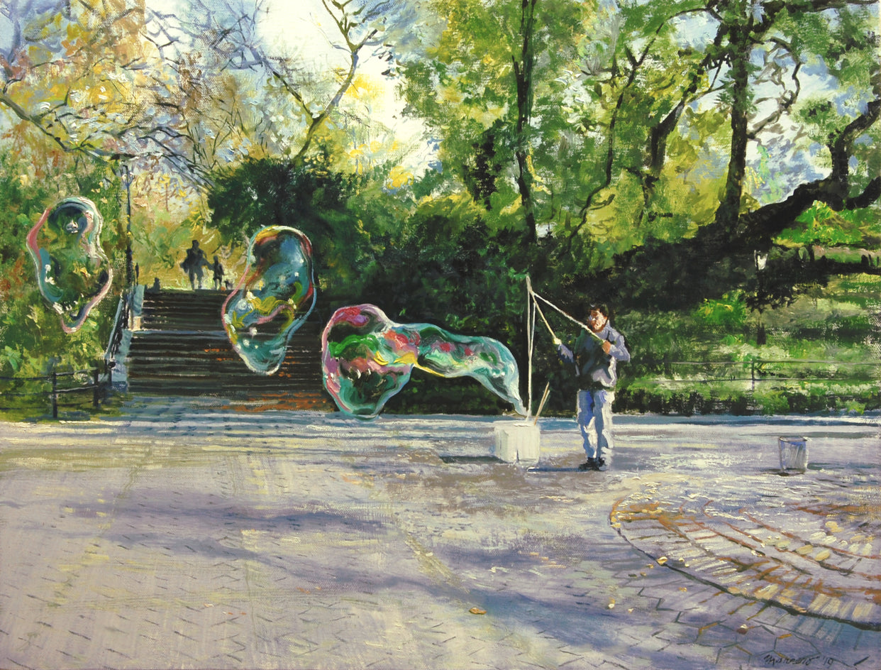 Early Autumn Shadows and Bubbles by Onelio Marrero |  Artwork Main Image 