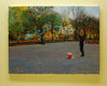 Original art for sale at UGallery.com | Bubble Meditation by Onelio Marrero | $975 | oil painting | 18' h x 24' w | thumbnail 3