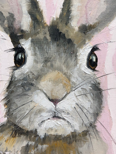 What Did You Say? by Karen Barton |   Closeup View of Artwork 