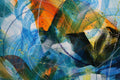 Original art for sale at UGallery.com | Burmskadeedle by Courtney Jacobs | $2,825 | acrylic painting | 36' h x 72' w | thumbnail 4